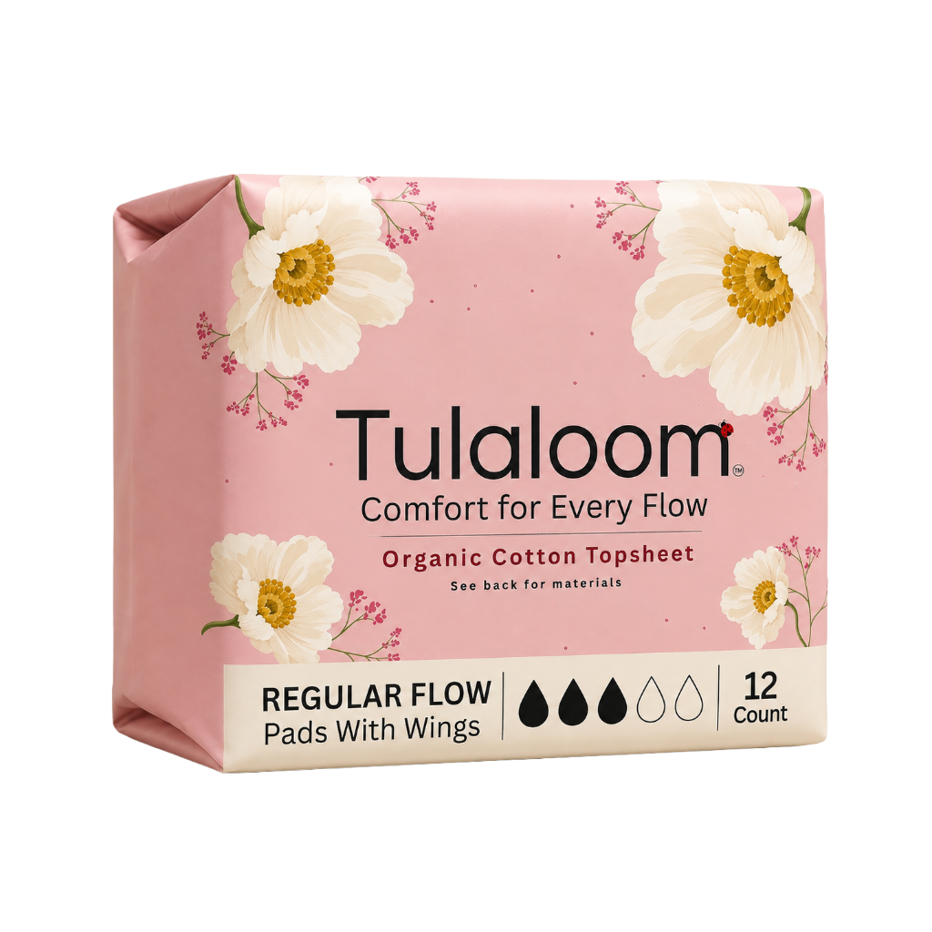 Regular Flow Pads with wings - 12ct