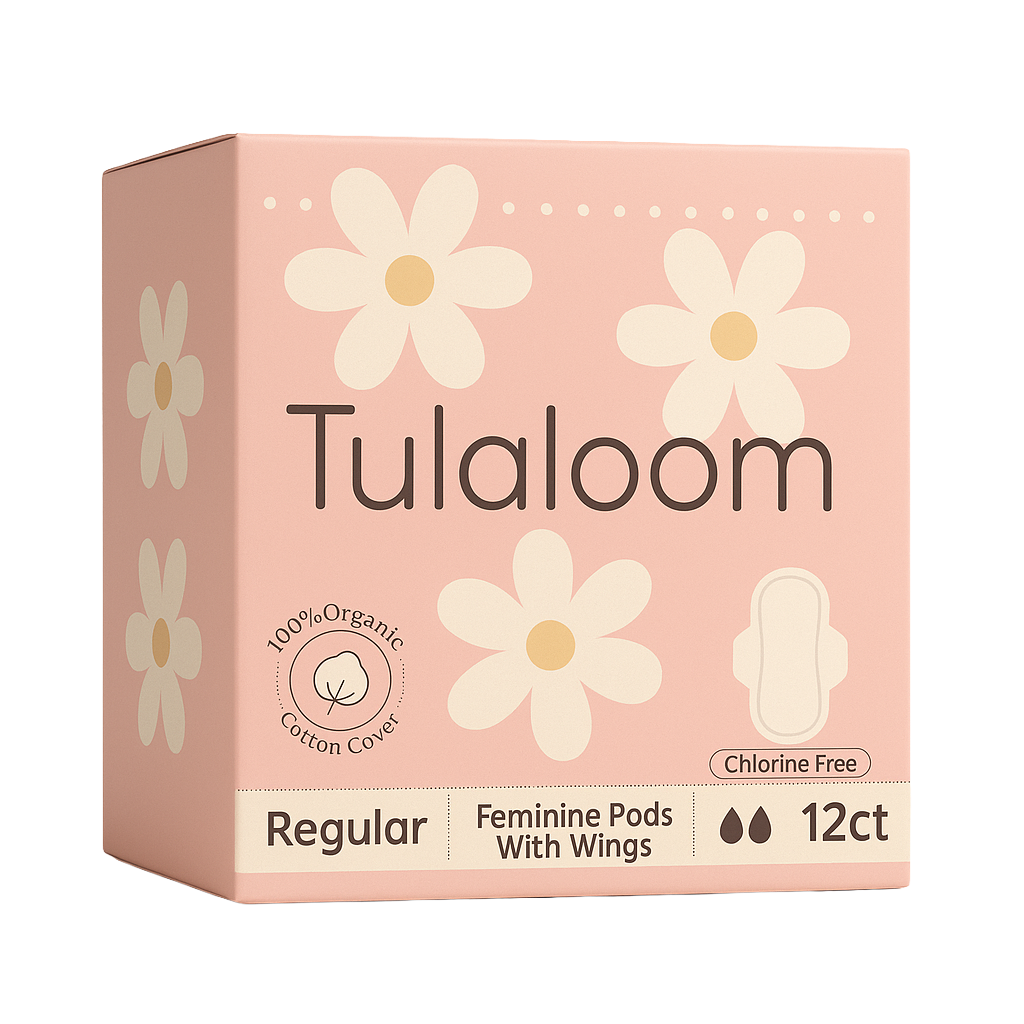 Regular Flow Pads with wings - 12ct