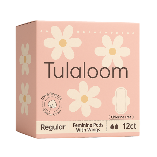 Regular Flow Pads with wings - 12ct