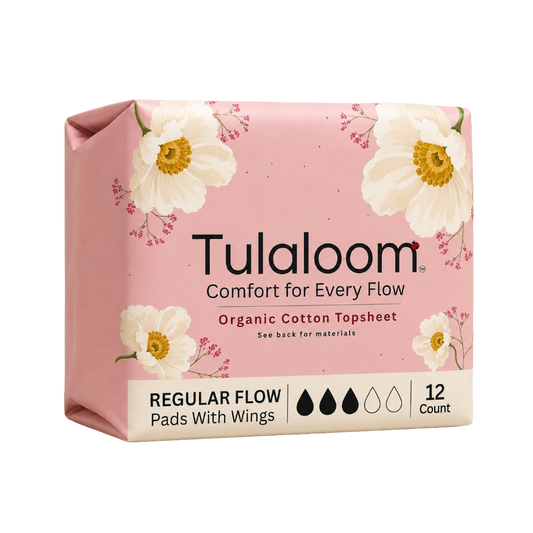 Regular Flow Pads with wings - 12ct